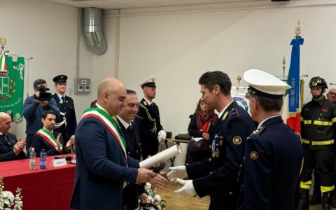 Assegnato  un riconoscimento  al Sovrintendente Alessandro Pace