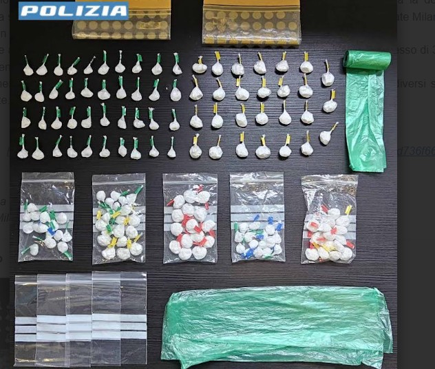 Da Milano a Novate Milanese per ritirare la droga