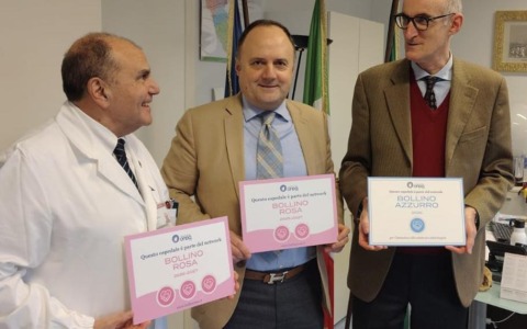 Cinque Bollini rosa e un Bollino azzurro per l’Asst Ovest Milanese