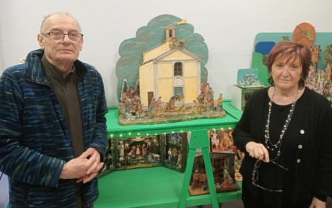Presepi di carta in mostra al centro culturale San Marco