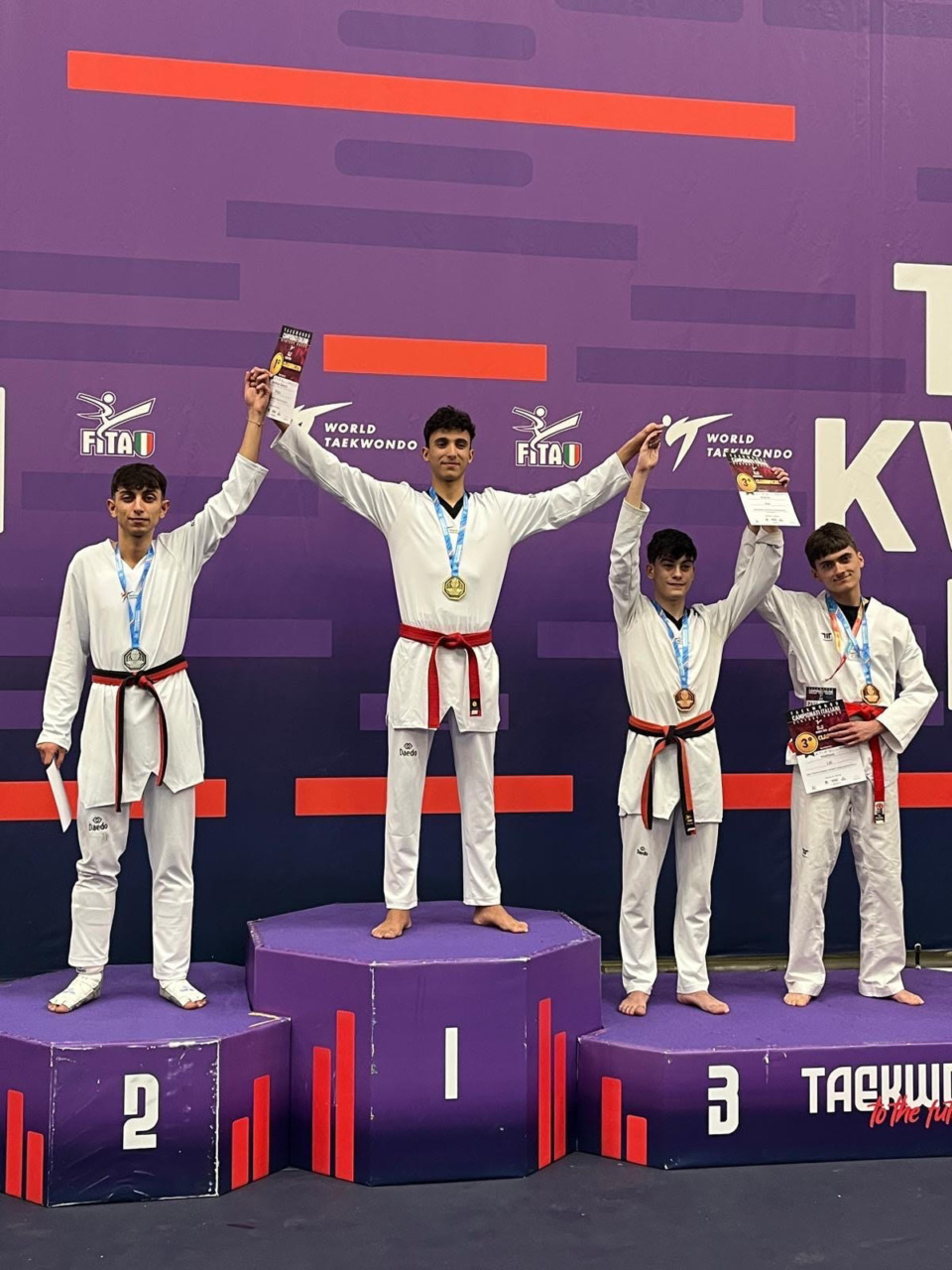 Taekwondo, Andrea Ramzi Pizzo oro ai Campionati italiani under 21