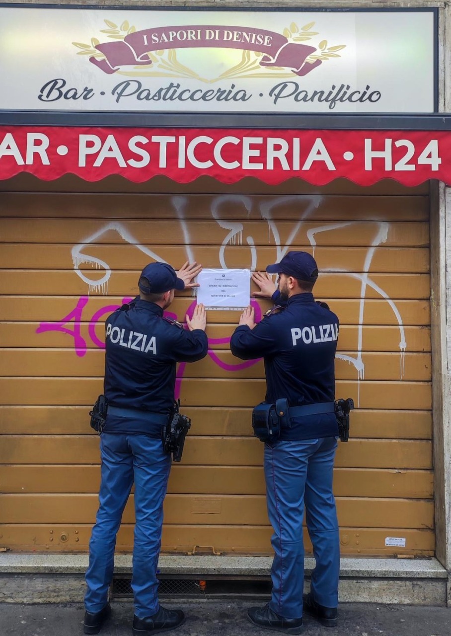 Chiuso per 15 giorni il bar “I sapori di Denise”