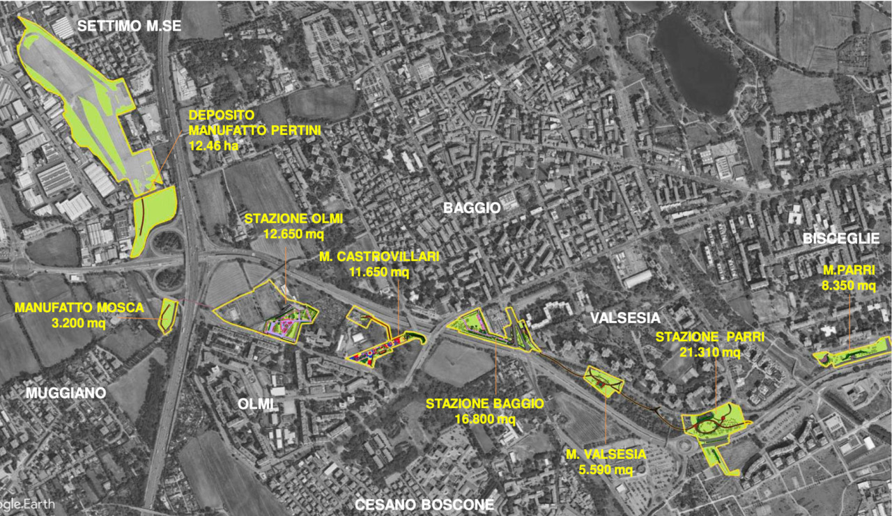 Via ai lavori per la metropolitana al quartiere Olmi