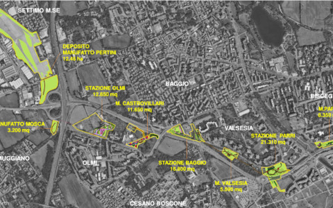 Via ai lavori per la metropolitana al quartiere Olmi