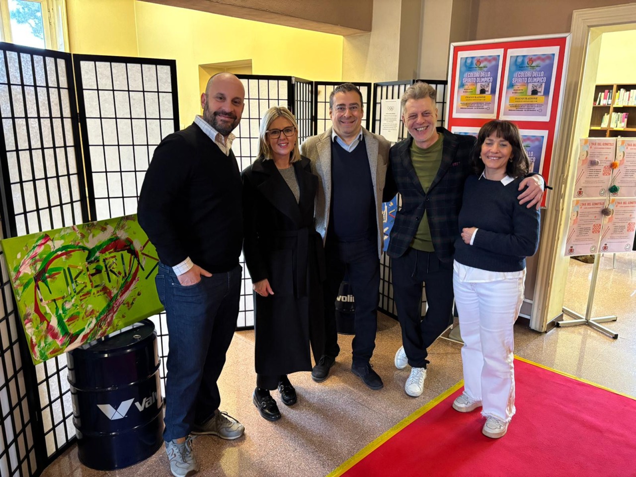 “I colori dello spirito olimpico”: inaugurata la mostra a cura di Roberto Bombassei