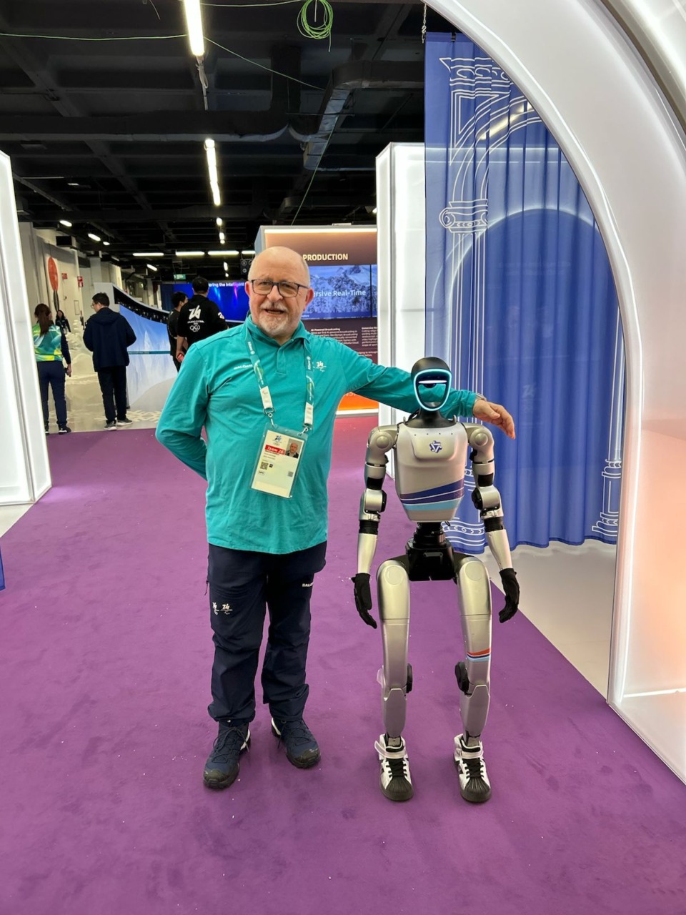 Olimpiadi, l’esperienza di Maurizio Gianelli come volontario nel Press team del Main Media Center