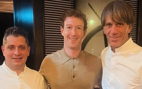 Mark Zuckerberg fa tappa al ristorante di Davide Oldani