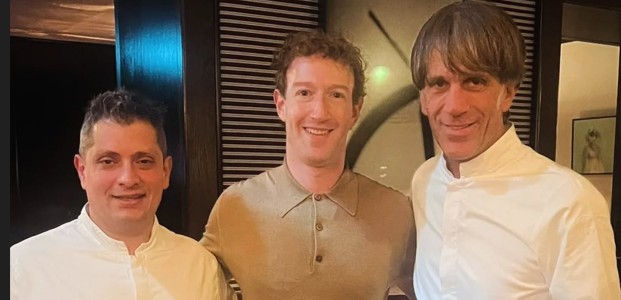 Mark Zuckerberg fa tappa al ristorante di Davide Oldani