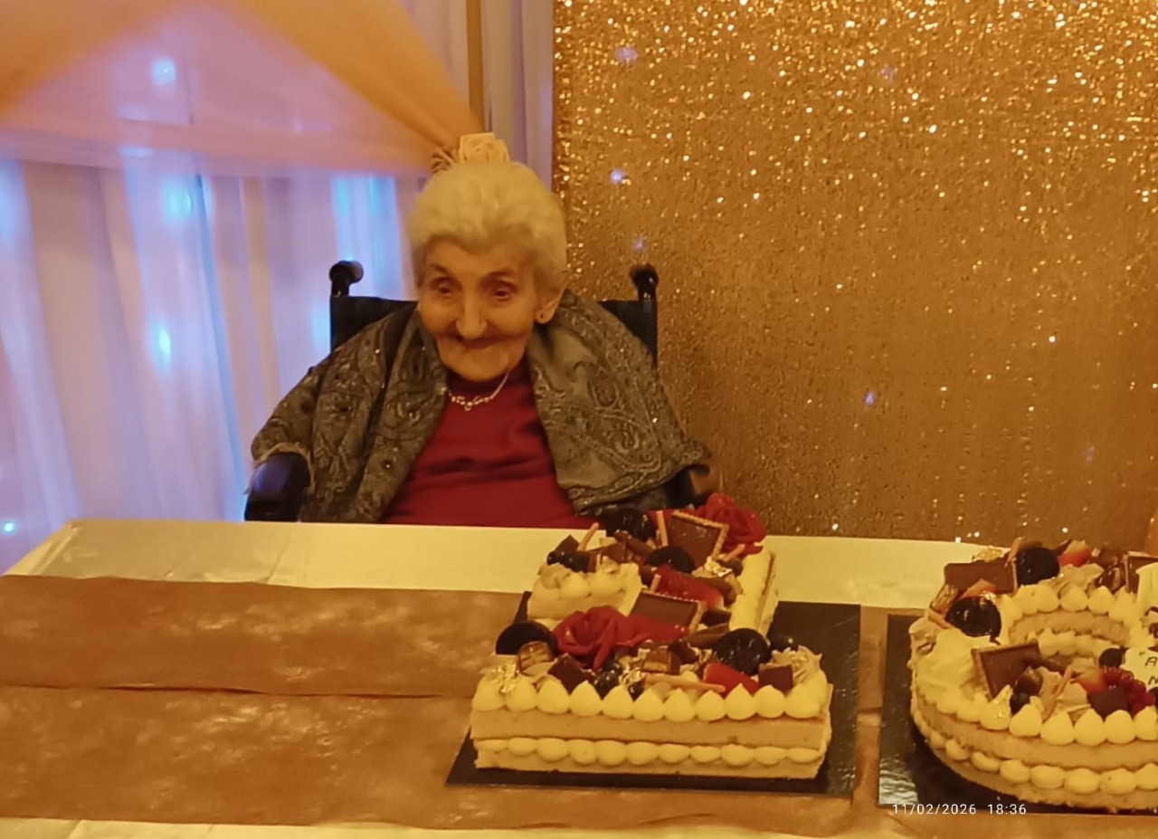 Grande festa per la neocentenaria Orsolina Berra