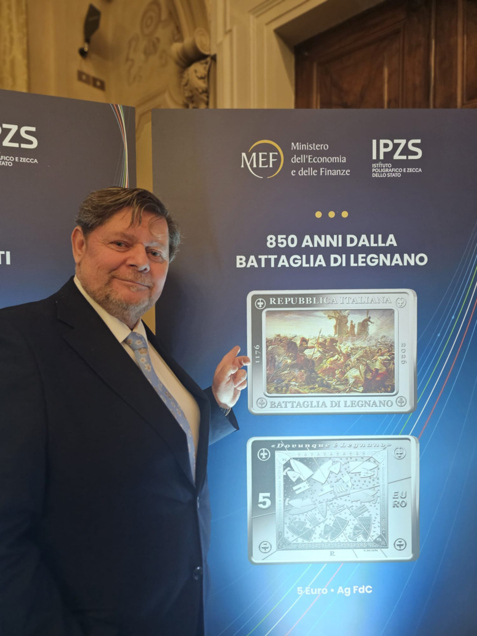 Ecco la moneta celebrativa della Battaglia di Legnano