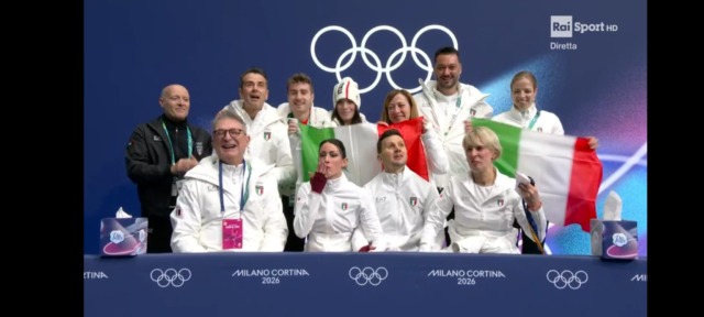 Milano Cortina, pattinaggio artistico, immagini Rai