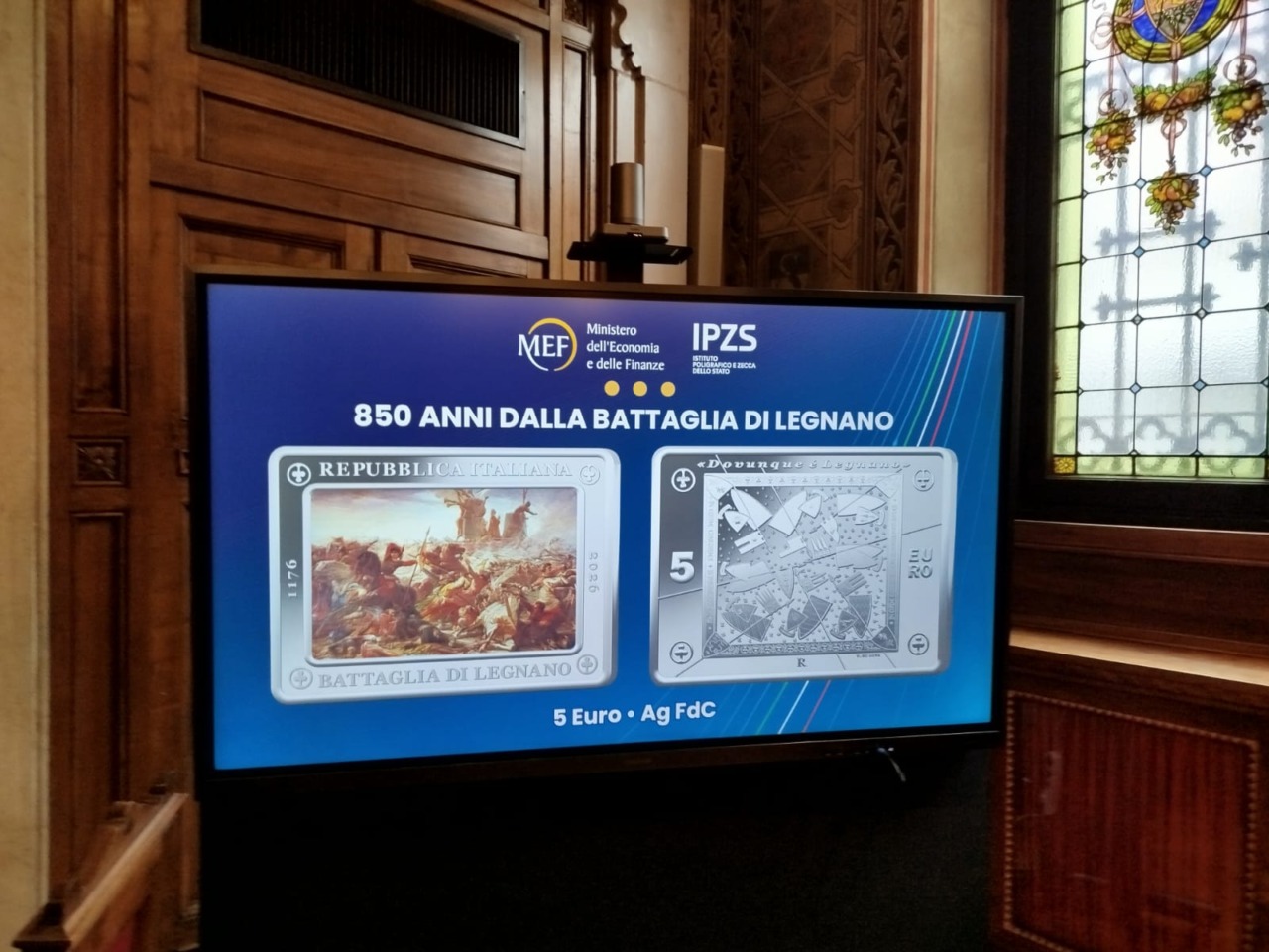 Ecco la moneta celebrativa della Battaglia di Legnano