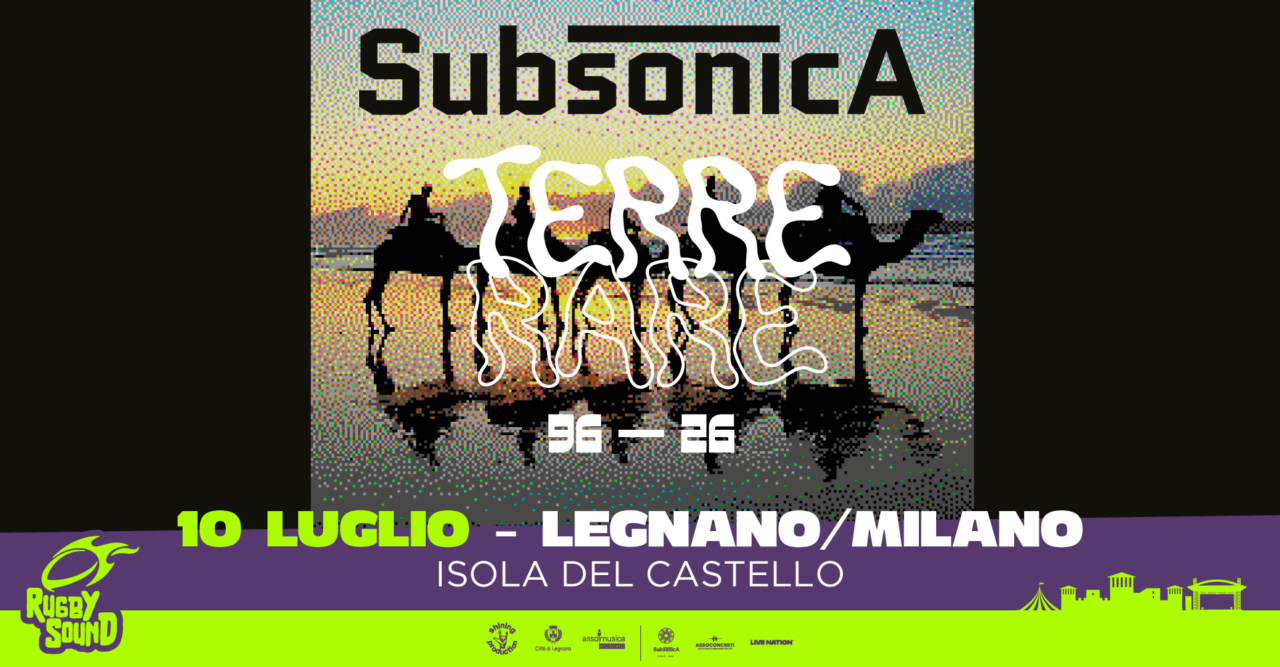 I Subsonica in tour al Rugby sound festival