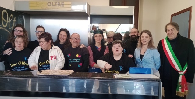 Il Ministro per le disabilità Alessandra Locatelli ospite del Bar Oltre in Corte Valenti