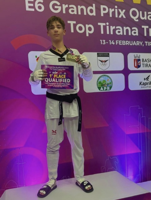 Cristian Marangolo trionfa a Tirana: oro e pass per Sarajevo