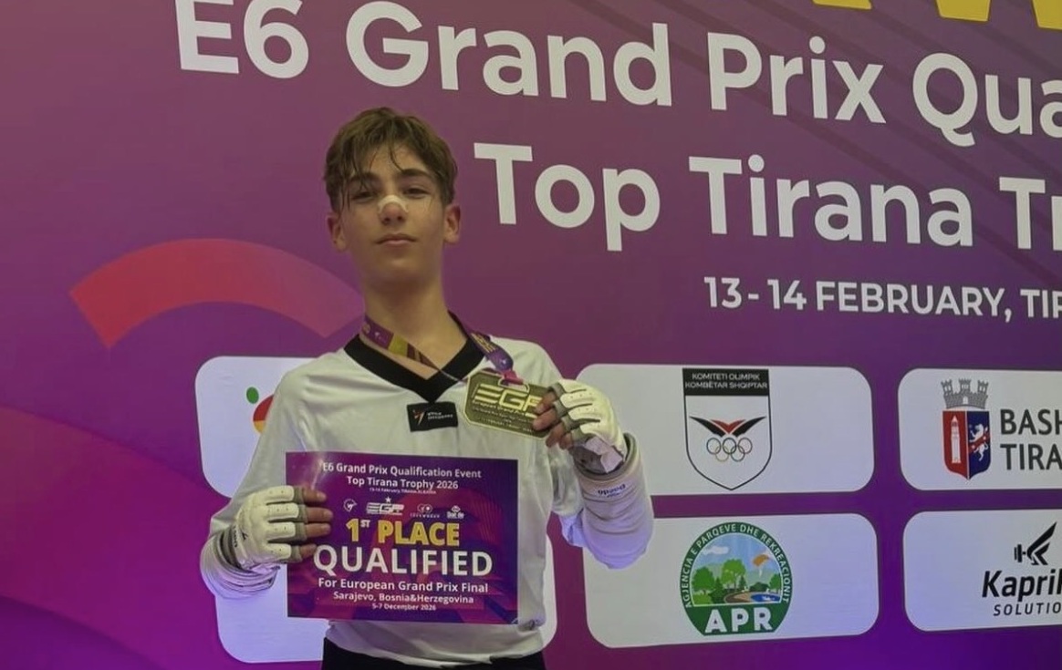 Cristian Marangolo trionfa a Tirana: oro e pass per Sarajevo