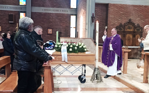 L’ultimo saluto a Michele Forastieri morto in un incidente a 22 anni