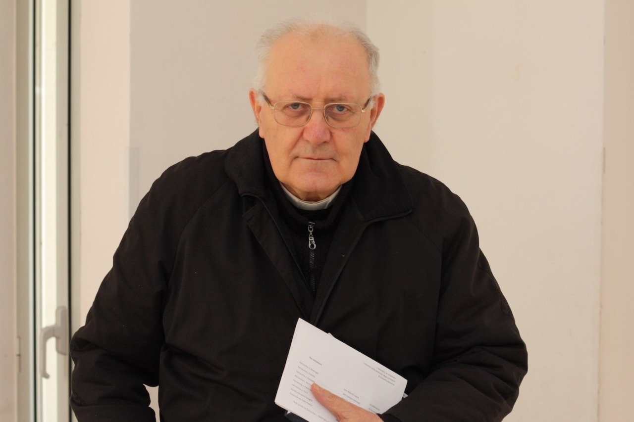 L’addio a don  Luigi Lesmo