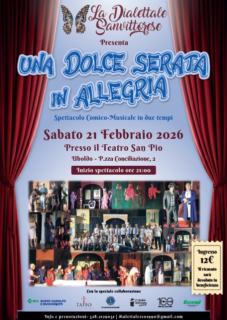 una dolce serata in allegria