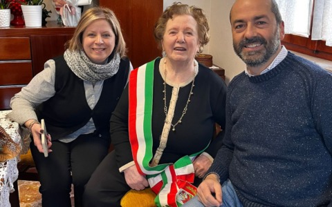 Pierina Chiapparini ha compiuto 100 anni: grande festa