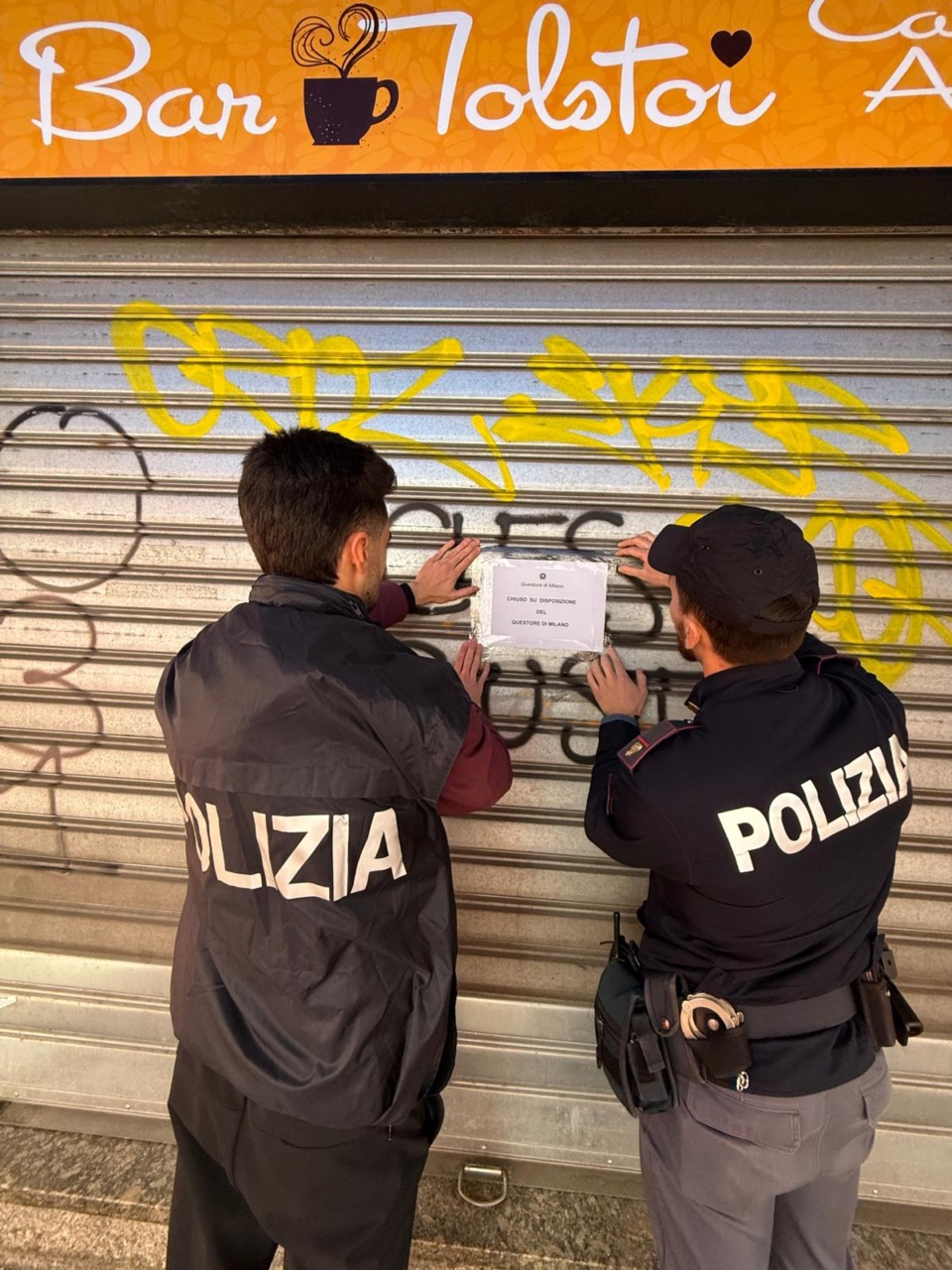 Clienti pregiudicati e con droga: chiuso per 15 giorni il Bar Tolstoj