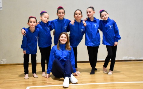 Centro Studio Danza Crazy Rock, brillano le atlete della ginnastica ritmica