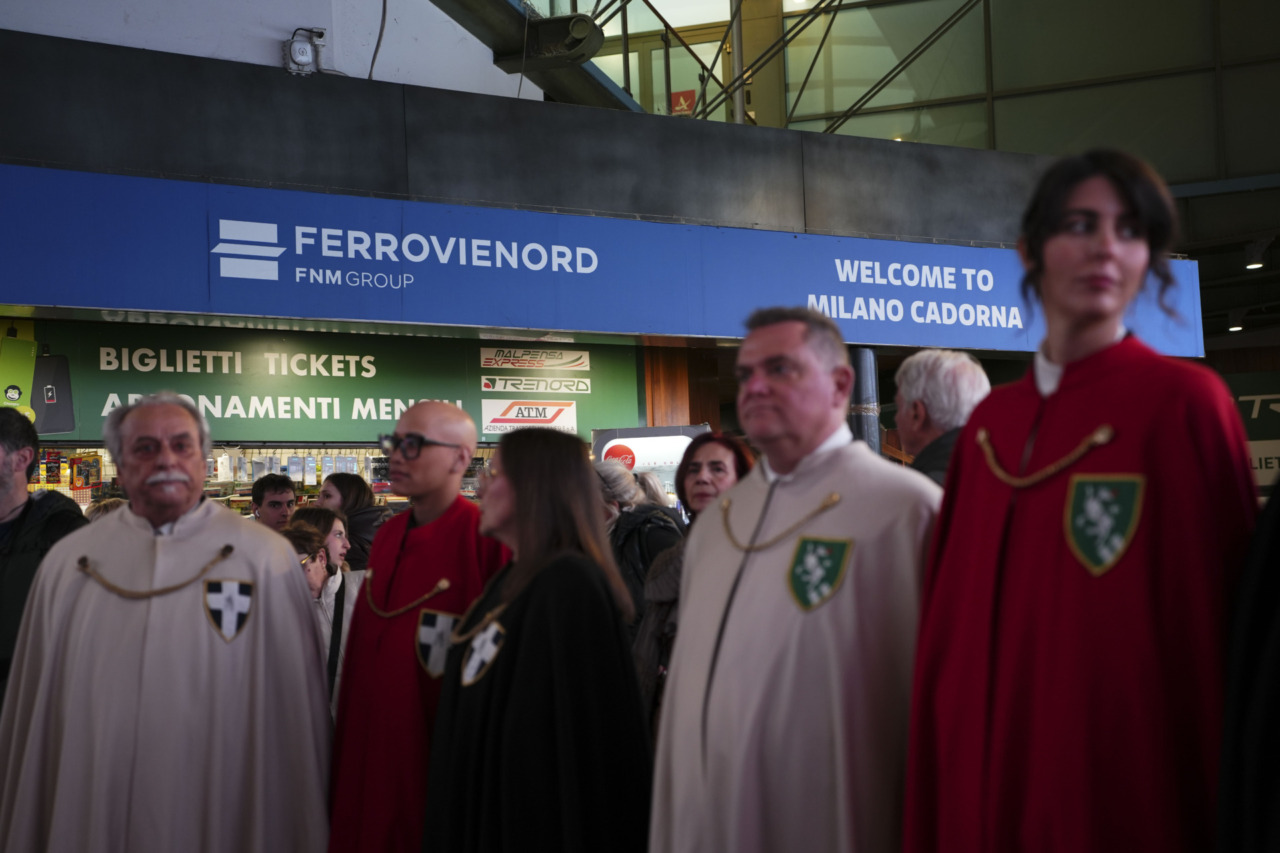 Una mostra alla stazione di Milano Cadorna dedicata al Palio di Legnano