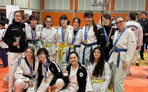 l’Asd Valerio Spinosa vince il Trofeo taekwondo Manfredi