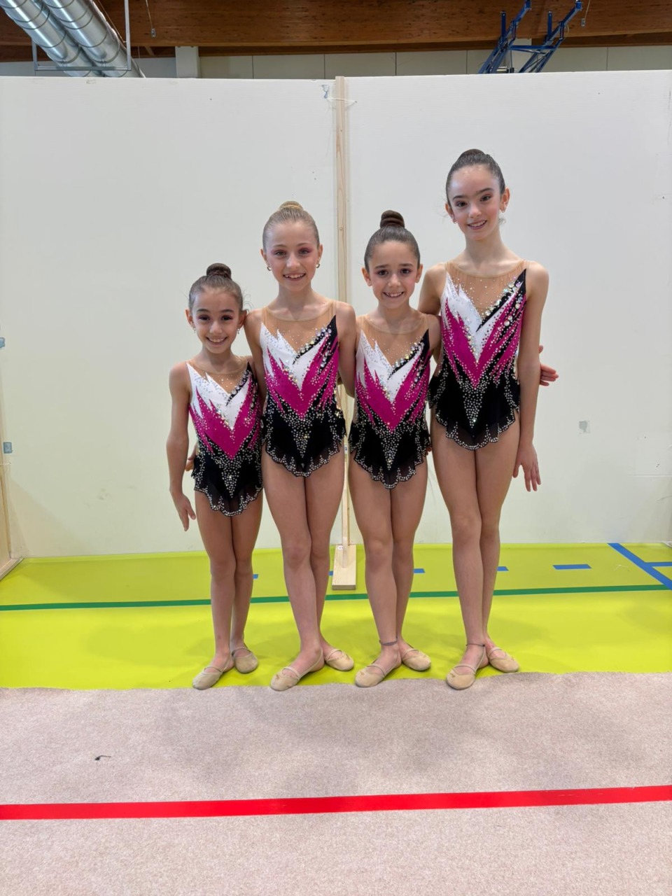Buona prova delle atlete della Ginnastica Skill al PalaTreves