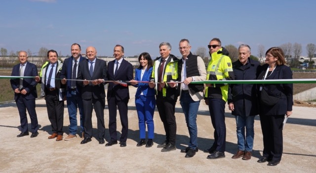 Inaugurata la vasca di laminazione del Seveso a Senago