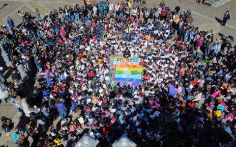 Gande partecipazione alla Marcia della pace dell’Istituto comprensivo di Sedriano