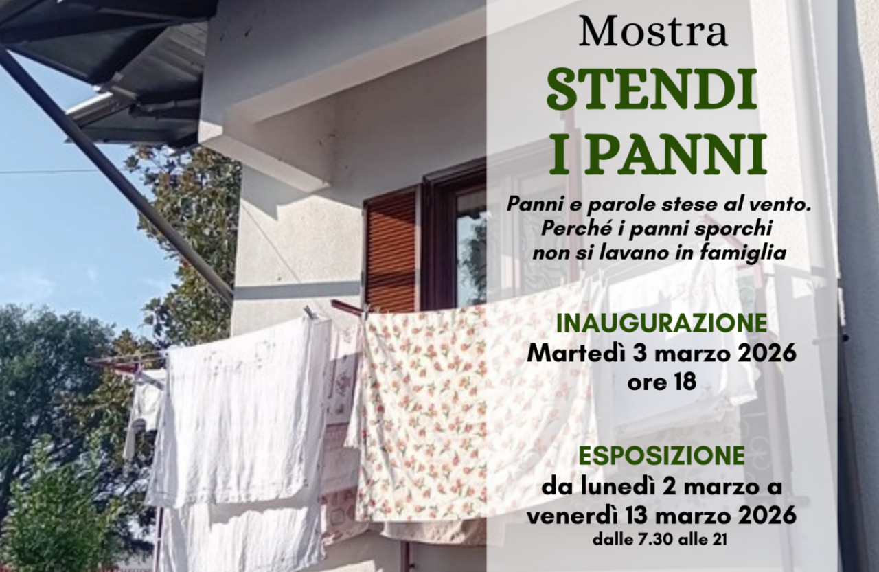 La mostra “Stendi panni” in occasione della giornata mondiale della Donna