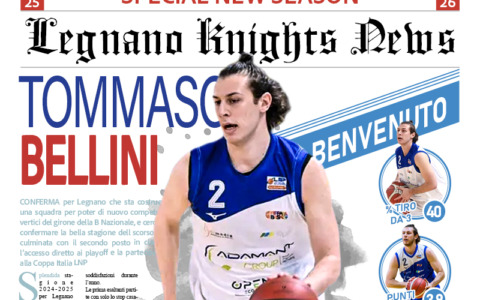 Tommaso Bellini arriva ai Knights di Legnano