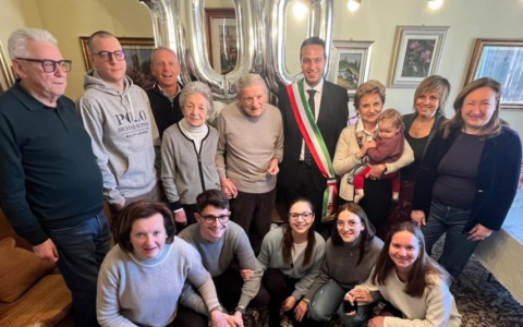 Nonno Silvio Paleari taglia il traguardo dei 100 anni
