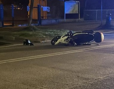 Pedone investito da una moto, paura in via Papa Giovanni XXIII