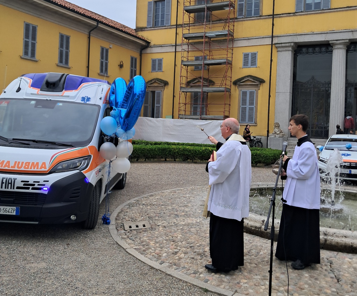 Inaugurati i nuovi mezzi dell'Azzurra soccorso