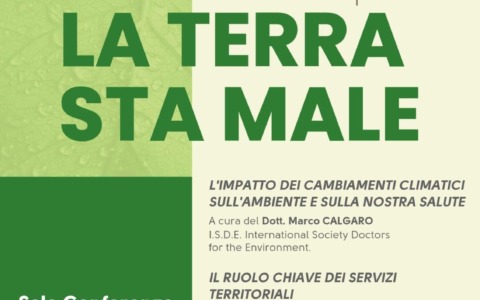 Il Gruppo salute e Legambiente insieme per l’incontro “La Terra sta male”
