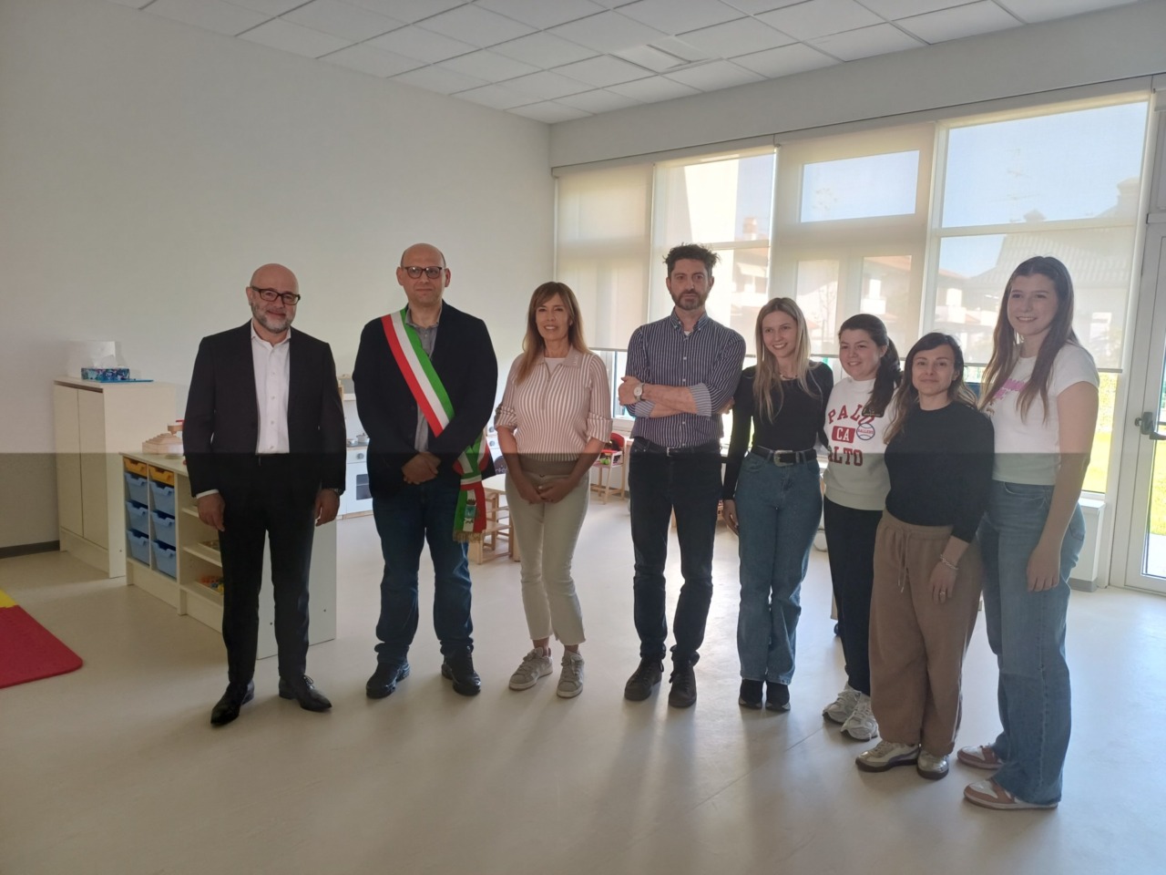 Taglio del nastro per l’asilo nido comunale di Ravello