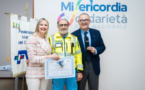 Misericordia e Astra Soccorso premiate nella Giornata di Ringraziamento ai soccorritori delle Olimpiadi