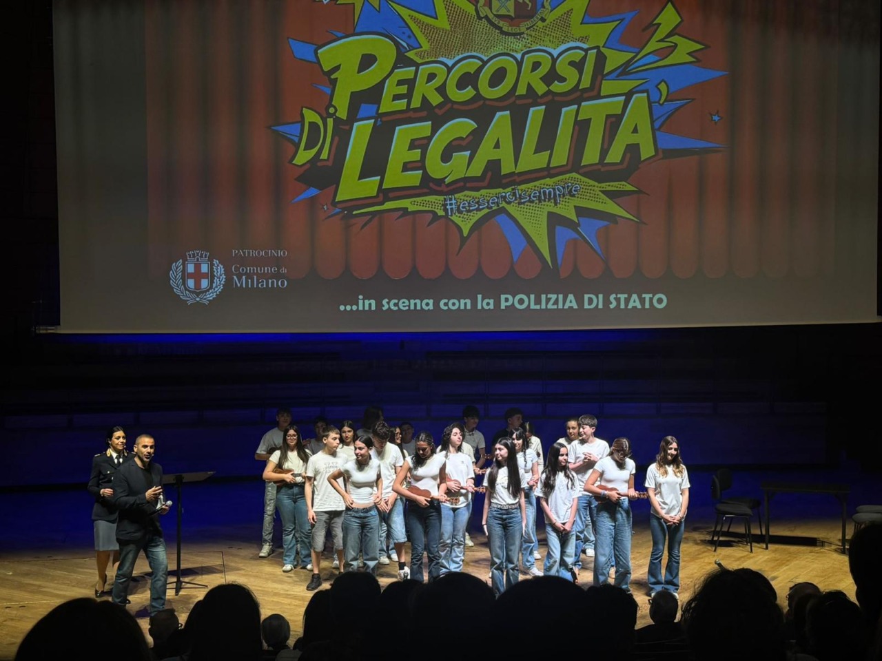 “Percorsi di legalità: in scena con la Polizia di Stato”