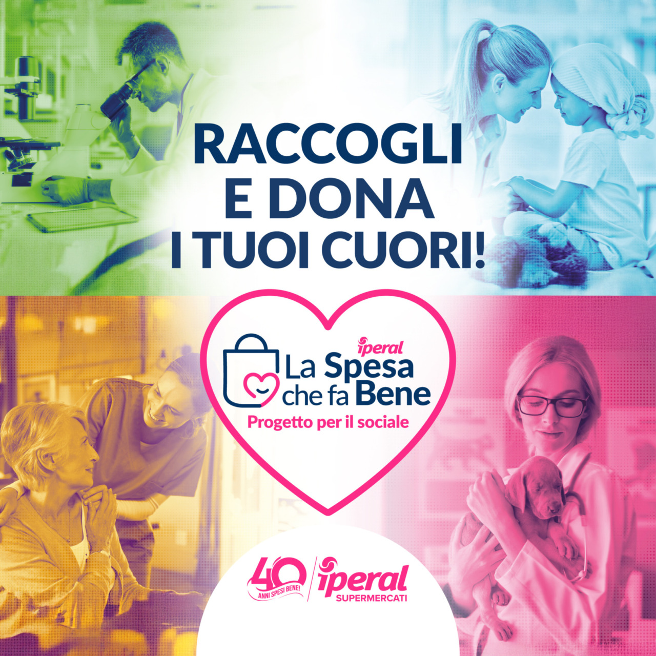 Iperal stanzia 350mila euro per il volontariato con La Spesa che fa bene