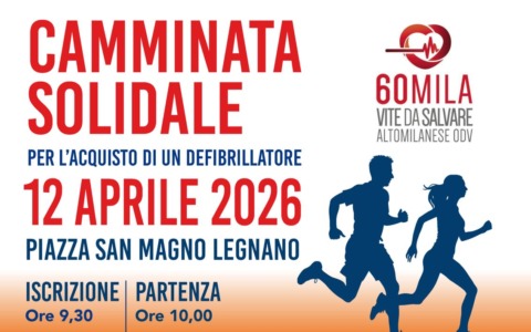 Torna la camminata solidale per donare un defibrillatore alla città