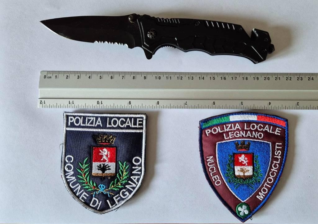 Due persone denunciate per porto di coltello e fuga in monopattino