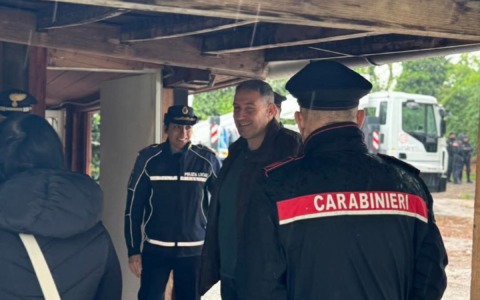 Sgomberato il campo nomadi abusivo di Castellazzo