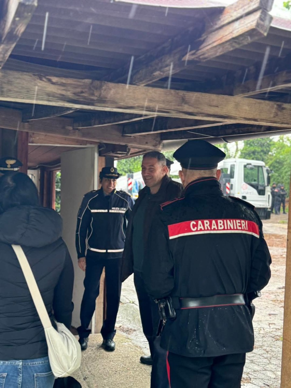Sgomberato il campo nomadi abusivo di Castellazzo