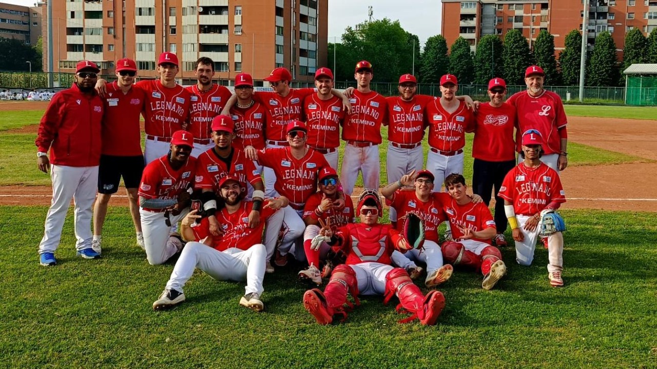Baseball Serie C, Legnano travolgente a Parma