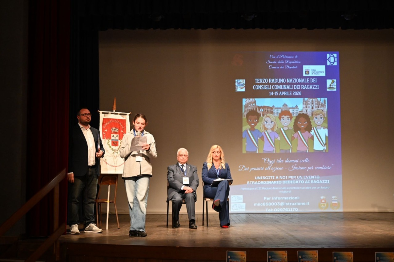 Giovani di tutta Italia in paese per il Raduno nazionale dei Consigli comunali dei ragazzi