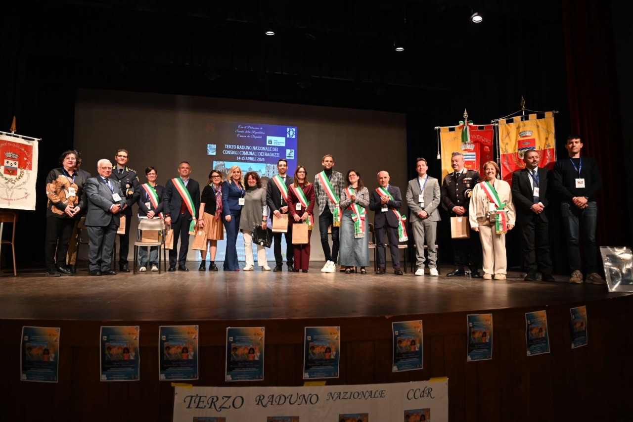 Giovani di tutta Italia in paese per il Raduno nazionale dei Consigli comunali dei ragazzi