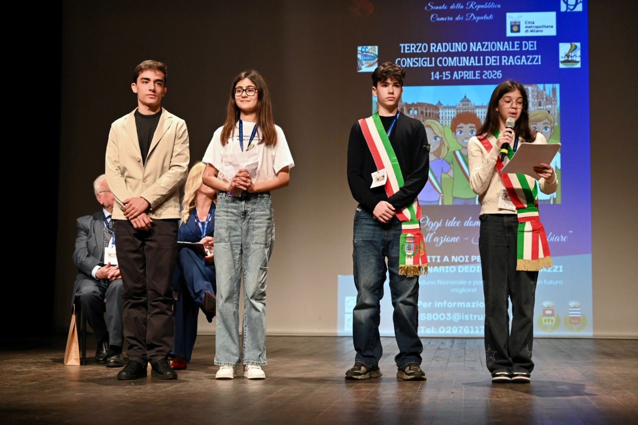 Giovani di tutta Italia in paese per il Raduno nazionale dei Consigli comunali dei ragazzi