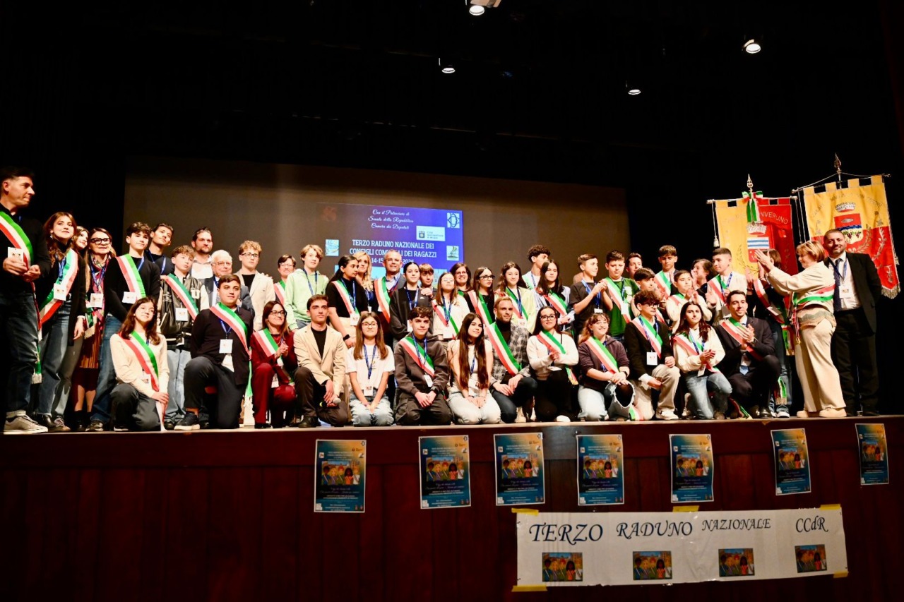 Giovani di tutta Italia in paese per il Raduno nazionale dei Consigli comunali dei ragazzi